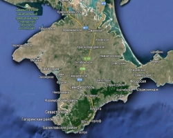 Уже в феврале Крым может лишиться всякой связи с материковой Украиной