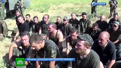 Ополчение Донбасса на обед готовят себе собачатину. (Видео)