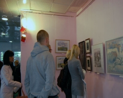 "Осенний вернисаж" - выставка картин в Луганске (Фоторепортаж)
