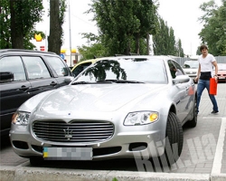 Милевский не захотел говорить о своем сгоревшем Maserati