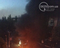 Этой ночью в Ужгороде были слышны взрывы и горели элитные авто. (Видео)