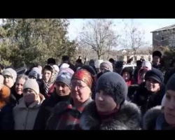 В Константиновке силовыми структурами был сорван стихийный митинг жителей против мобилизации