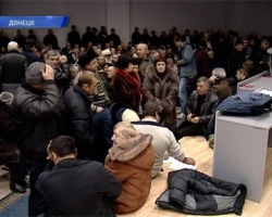 40 чернобыльцев в Донецке начали голодовку