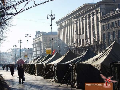 В Киеве чернобыльцы отказались от пенсии 5 тыс, требуют минимум 6