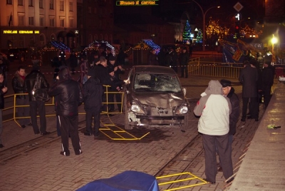 У водителя въехавшего в толпу в Луганске был "легальный" наркотик