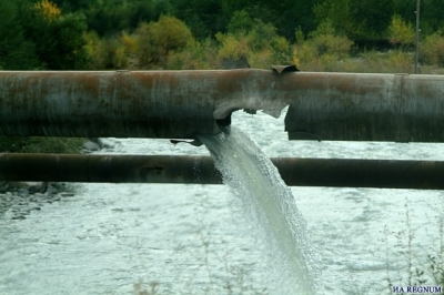 В Запорожской области прорыв магистрального водопровода