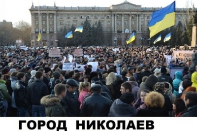 В Николаеве снова митинг в поддержку Оксаны Макар