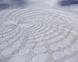 Снежные картины Симона Бека (ФОТО)