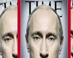 В журнале Time решили "уменьшить" Путина