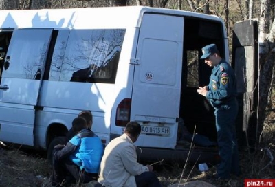 Пятеро украинцев пострадало в ДТП в России