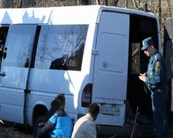 Пятеро украинцев пострадало в ДТП в России