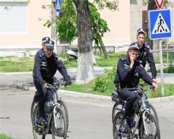 За порядком в Киеве во время Евро будет следить веломилиция