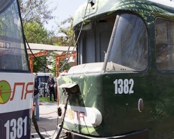 В трамвае в Днепропетровске произошел взрыв, есть пострадавшие