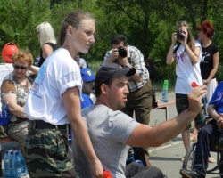 В Луганске состоялся уникальный фестиваль "Скорость жизни"