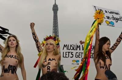 FEMEN официально зарегистрировались во Франции