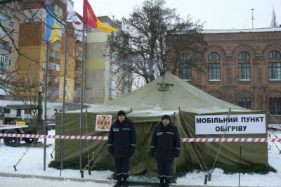 До 21 декабря в Украине возрастет количество пунктов обогрева 