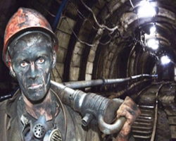 Горняки устроили забастовку на дне шахты